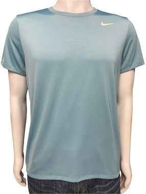 Nike Dri-FIT Athletic T-Shirt Men’s Large Blue Short Sleeve Performance Tee